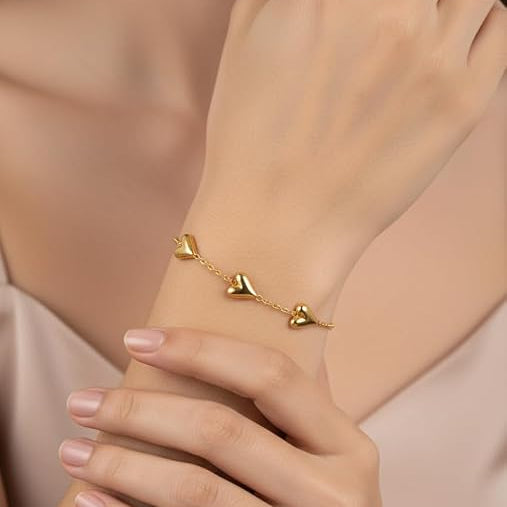 Mira Heart Bracelet