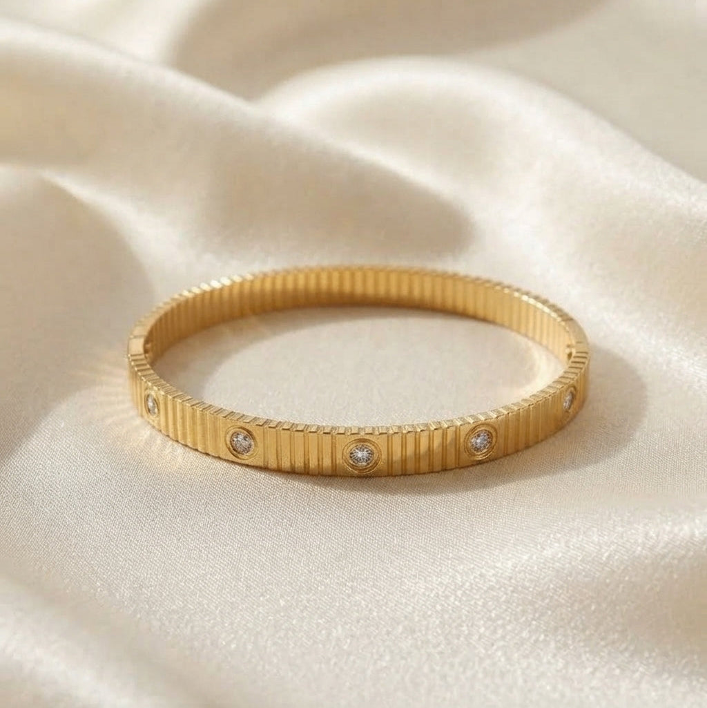 Zoe Crystal Bangle