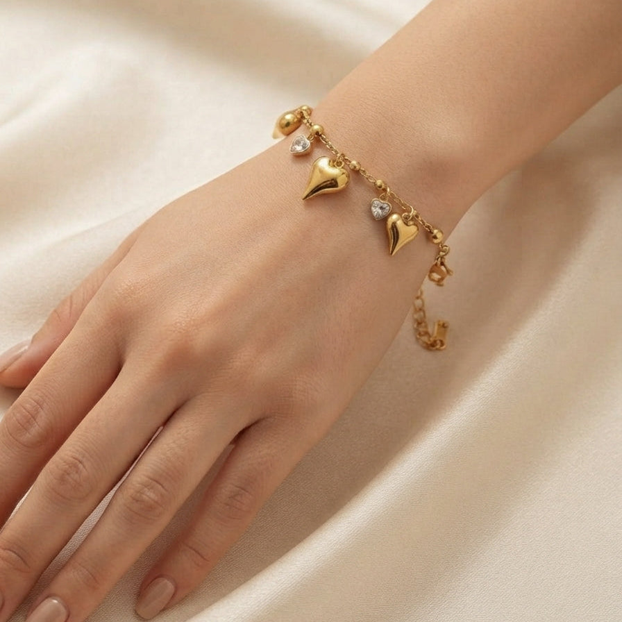 Valentina Heart Bracelet
