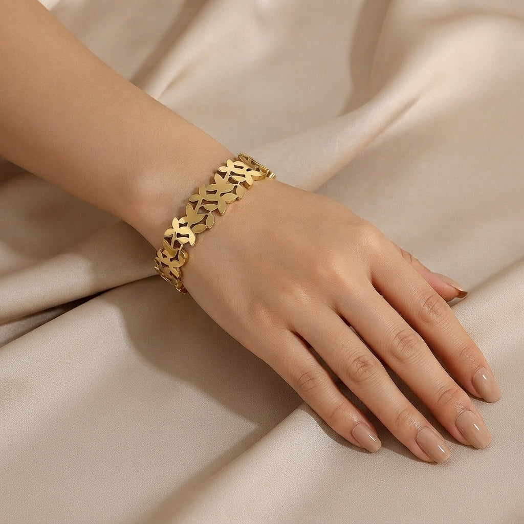 Flora Statement Bracelet
