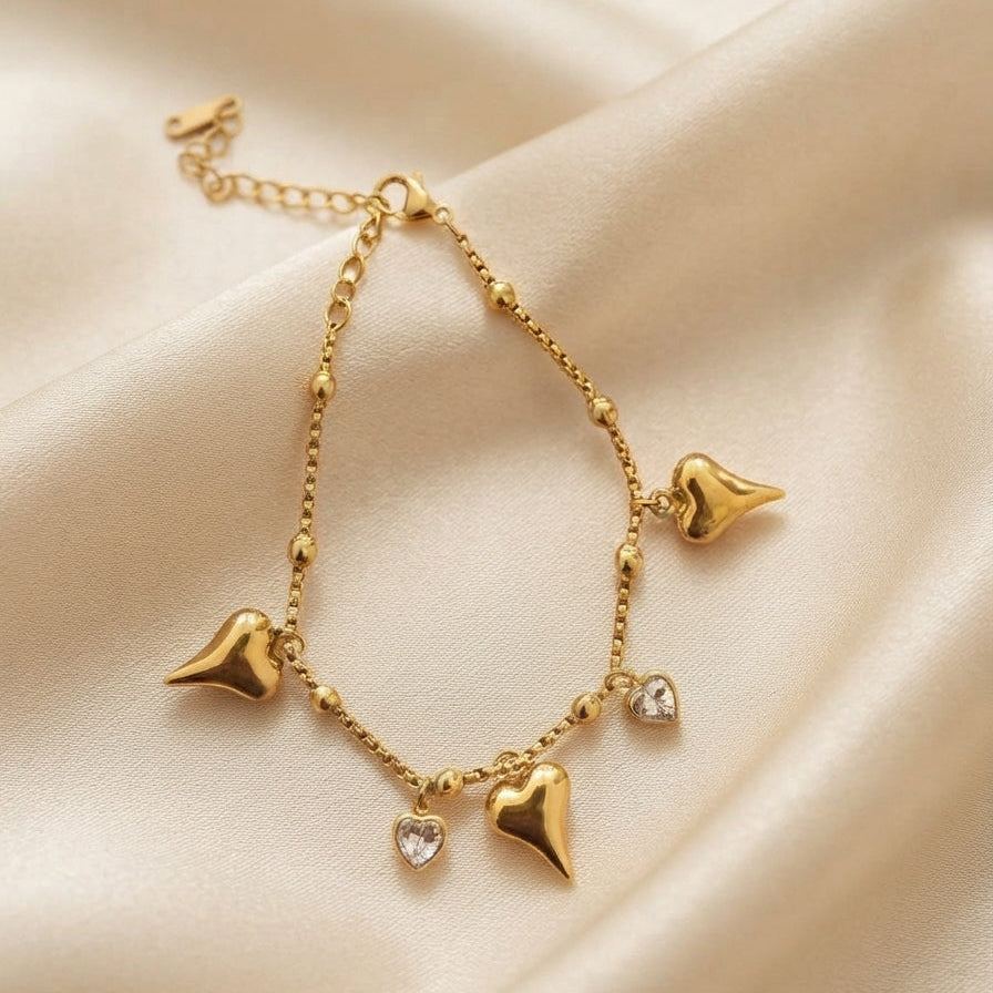 Valentina Heart Bracelet