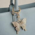 Crystal Butterfly Keychain