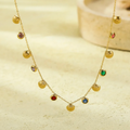 Isla Shell & Gemstone Necklace