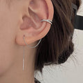 Noelle Ear Cuff in Silver