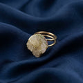 Druzy Quartz Statement Ring