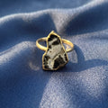 Raw Zebra Jasper Ring
