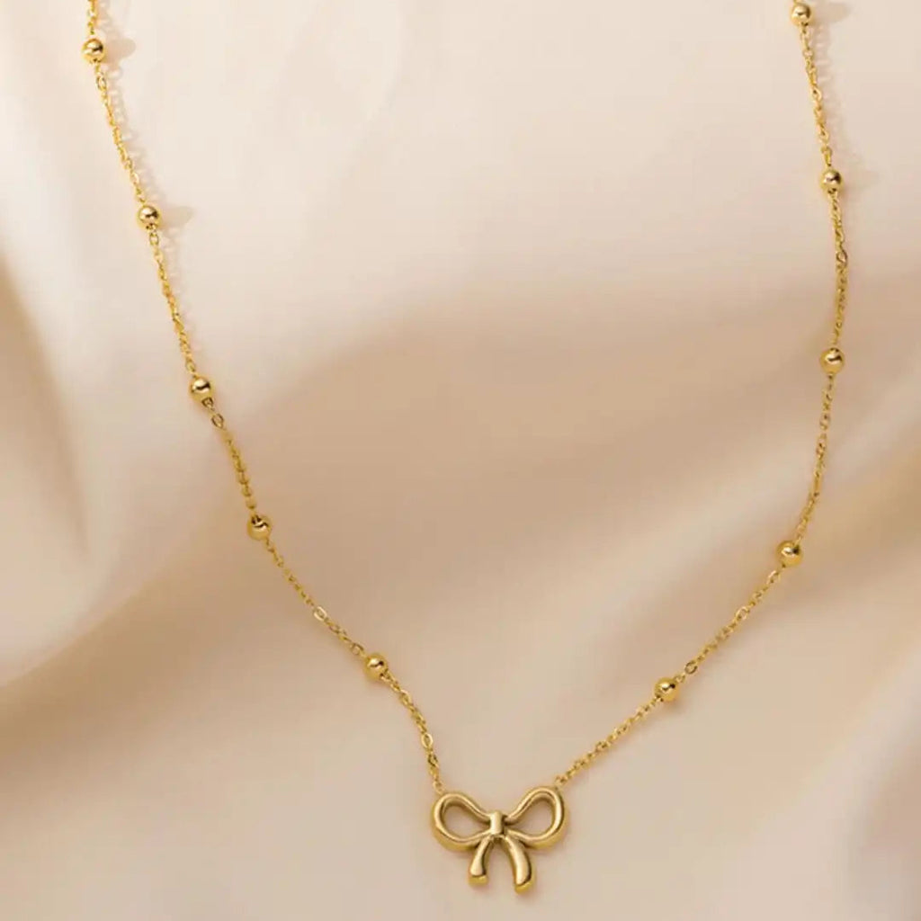 Petite Bow Necklace