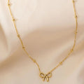 Petite Bow Necklace