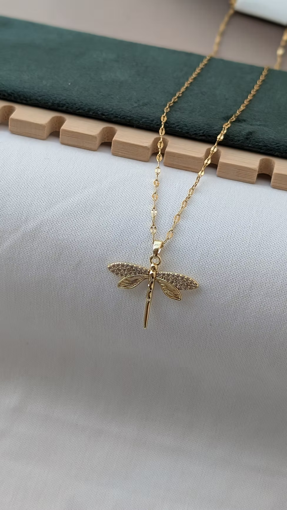 Luna Dragonfly Necklace