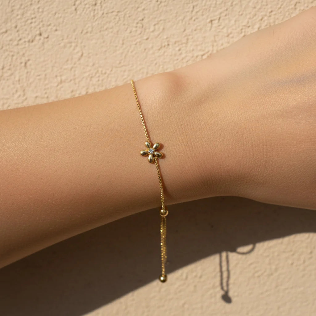 Daisy Drop Bracelet